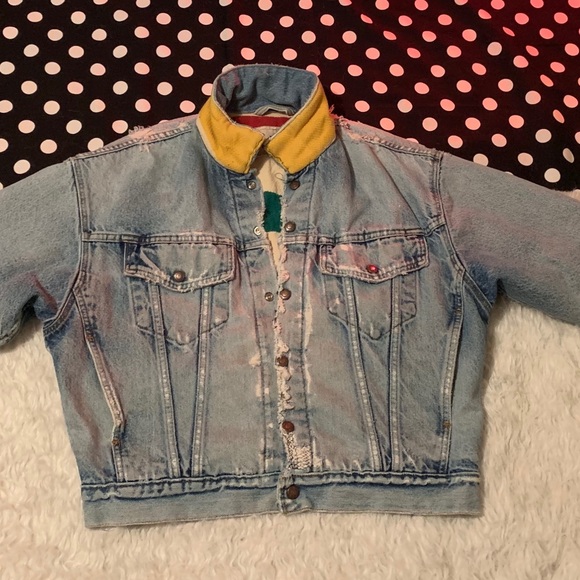 the bay levis jean jacket